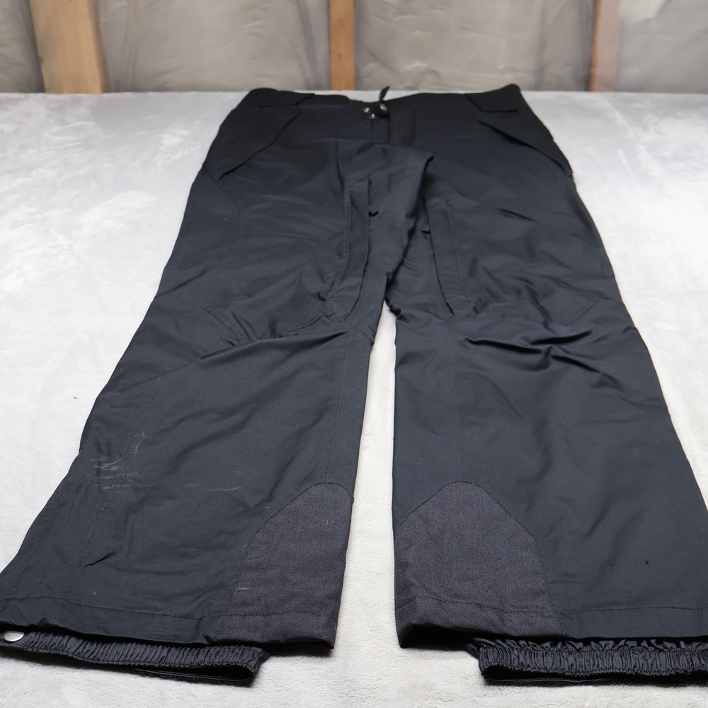 Columbia Snow Pants Womens Small Black‎ Ski Winter Waterproof Insulated 32x30